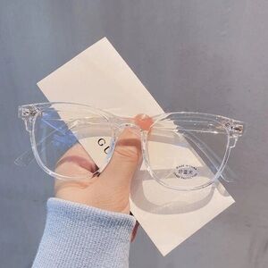 Clear blue light shield  Transparent Glasses